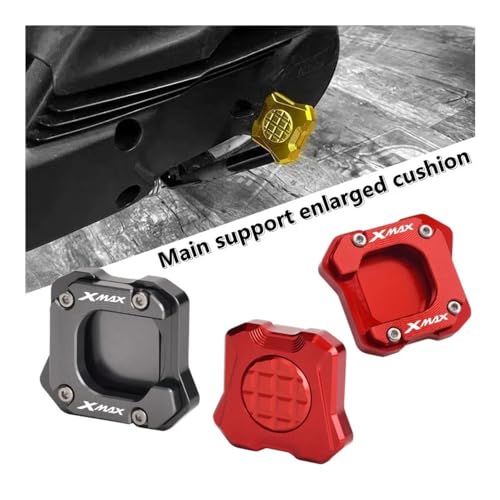 Plaque béquille moto Xmax évite la chute du support latéral