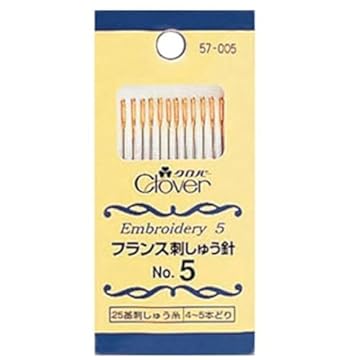 size 5 embroidery needle