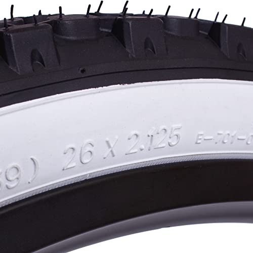 Classic White Wall Tires for Your Cruiser Wheels and Beach
