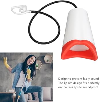 Vocal Dampener for Singing Practice, Voice Dampener Soundproof Mask for Singers Actors Performers, Sound Dampener to Stress Relief