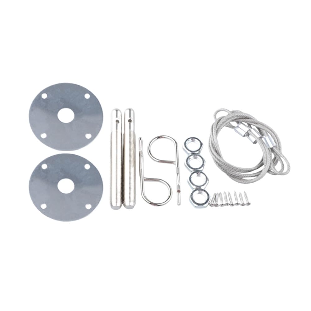 Verrouillage de capot universel A30F attache fixe et fil de traction capot moteur