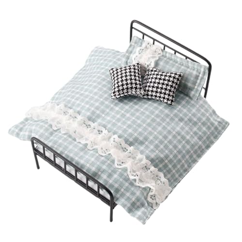 Mini meubles,Base en fer forgé 1 + 12 échelle | Ensemble de meubles de maison de - pour et...