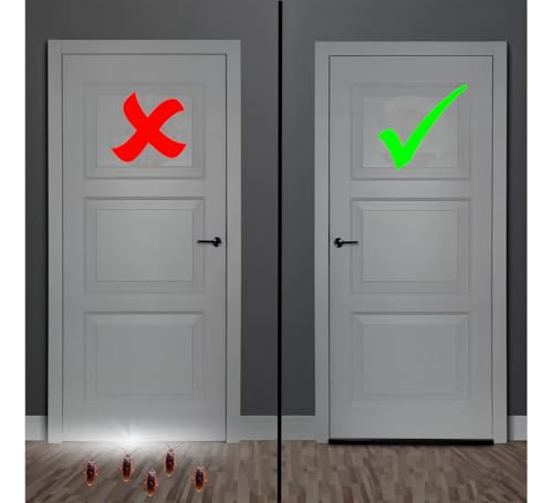 Veda Portas Duplo Em Tecido Contra Insetos E Poeira 80cm