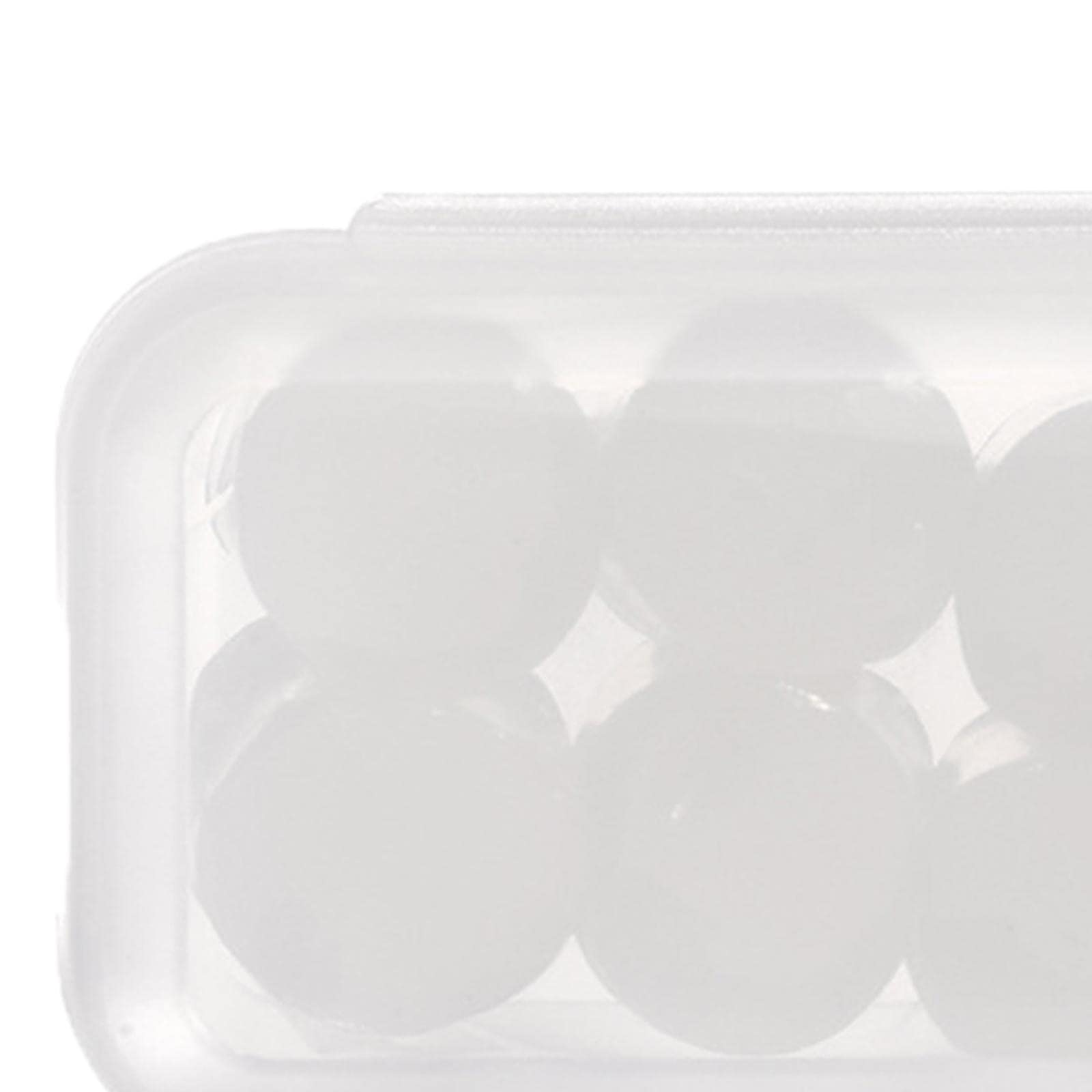 Tappi per Orecchie in Silicone Morbidi Modellabili Riusabili Impermeabili con Contenitore Portatile per Dormire Nuotare Viaggiare Studiare, 6 Pezzi