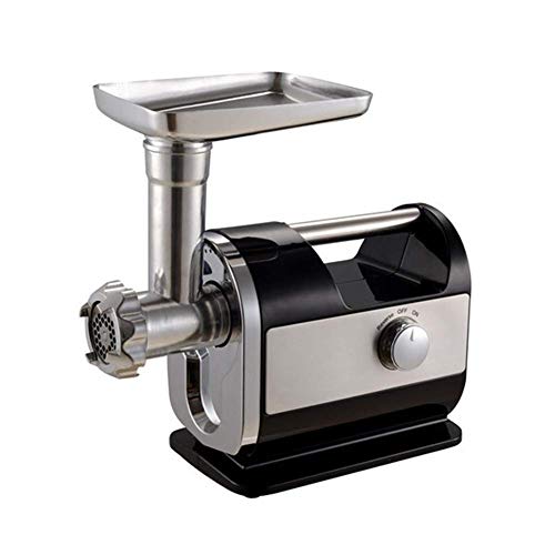 Elektrischer Edelstahl für den Haushalt Multifunktionale Fleischwolf zerkleinert Fleisch Pfeffer gehackt Knoblauch Wurst Wurst Einlauf