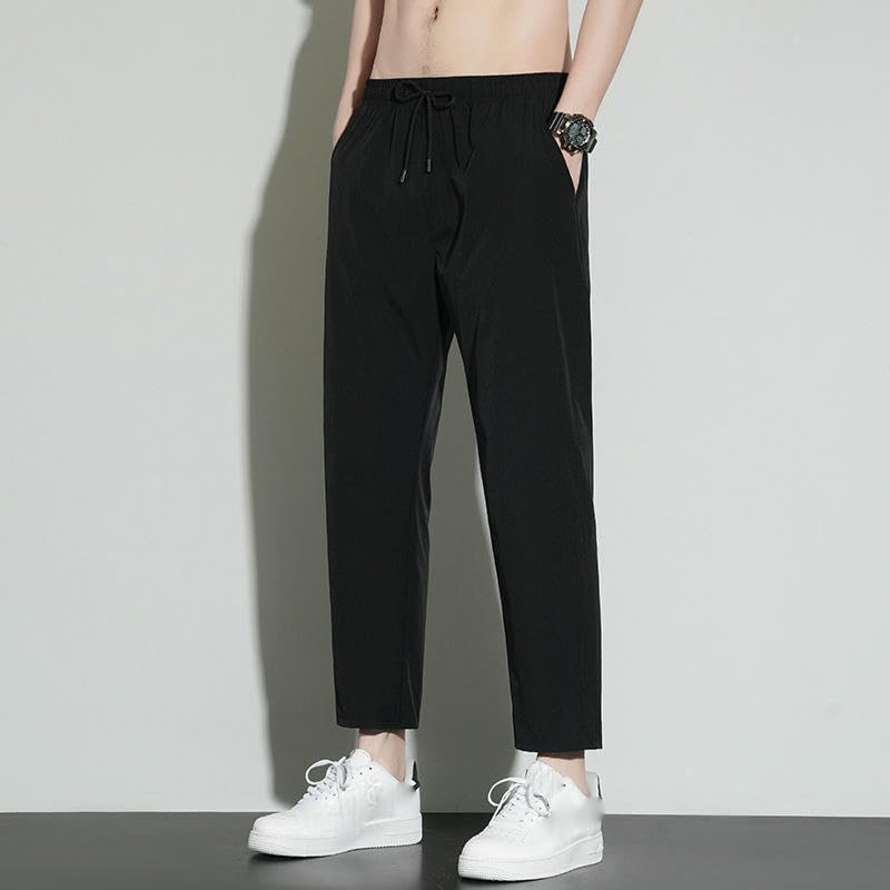 Pantalon ample homme sport décontracté léger fluide été