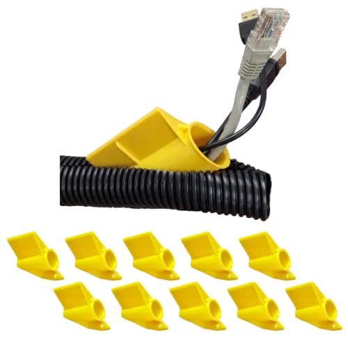 Outil métier à tisser jaune câble 1/4" à 3/8" (100)