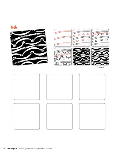 Zentangle (R) 2, Expanded Workbook Edition (Design Originals) Featuring Ideas For Scrapbooks & Journals, More Than 40 New Tangles #TOP4