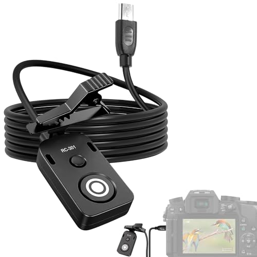 ?Toileum 150CM �V���b�^�[�����R�� Micro�|�[�g�����[�g�����[�Y�P�[�u�� for Lumix DC-G100,DC-G110�CDC-GH5/5S,DC-G9,DC-G90/G91/G95,DMC-G80/G81/G85�J�����ɑΉ� �J����