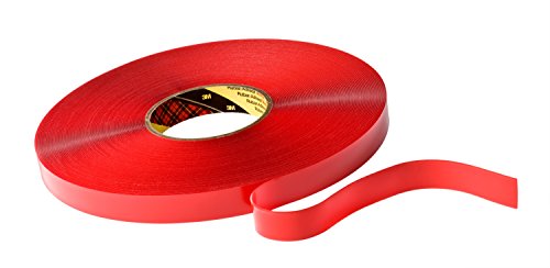 3M VHB 4910 high-performance tape, 19 mm x 33 m, transparant, beschermende afdekking: Folie (4 stuks)
