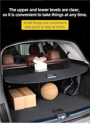 Cubremaletero de cuero para Toyota RAV4 2019-2024 protector retráctil elegante 4