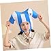 TOPPERFUN Funny Cartoon Sports Hat Novelty Cap for Carnival Parties Cosplay Events and Photo Props Comfortable Material for All-day Wear