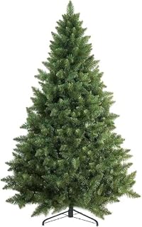 Festive Fix 5FT Christmas Tree with 500 Tips  Classic Artificial Realistic Natural Pine Branches Xmas Tree with Strong Metal Stand | Holiday Decoration for Indoor & Outdoor | PVC Tree for Xmas Decor