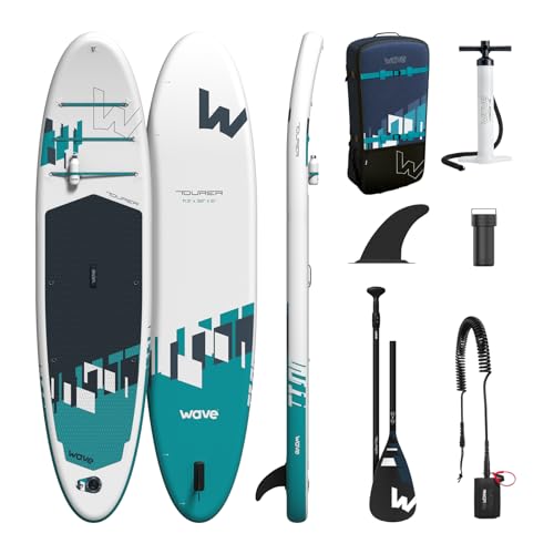Wave Tourer 2.0 SUP | Paddleboard gonfiabile | 10'0,9 m | Bianco