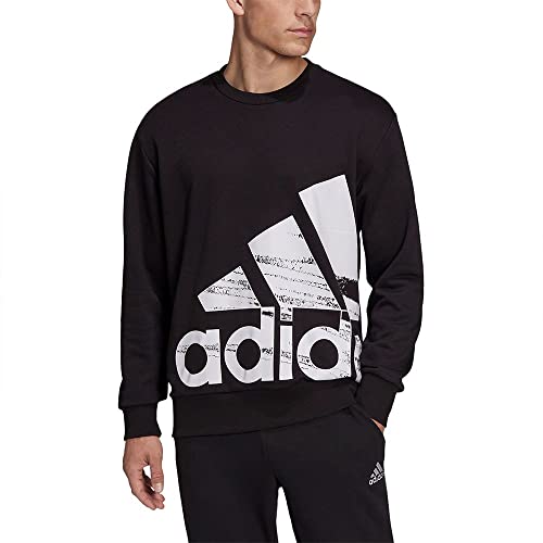 Adidas M Bl Swt Felpa, Nero, XL Uomo