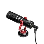 Microfone micro shotgun para celular e câmera Boya BY-MM1 13