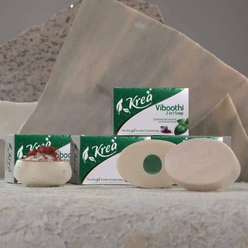 Krea Viboothi 2 in 1 Soap (100gm*3Nos)