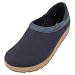 Produktbild HAFLINGER Grizzly Buffalo Leder Filzclog aus reinem Wollfilz Mittelblau, Gr. 42