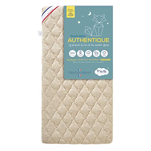 Matelas bébé déhoussable 70x140 pour stopper la transpiration