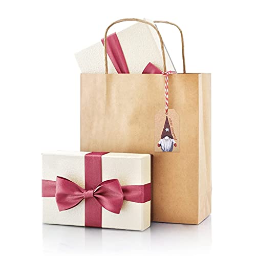 HONMOK 150 Pezzi Etichette Regalo Natale