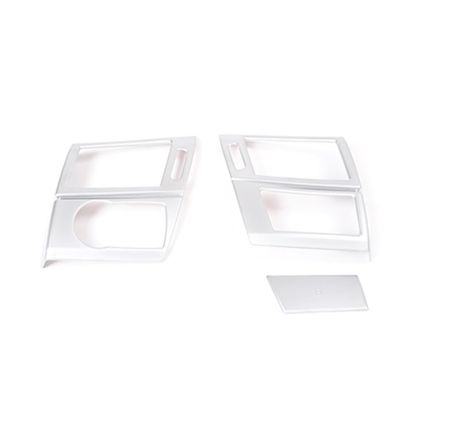 Wnętrze samochodu do BMW X3 E83 2006-2010 ABS osłona zmiany biegów osłona wykończenia naklejka dekoracyjna konsola środkowa akcesoria do wykończenia naklejki akcesoria (B)