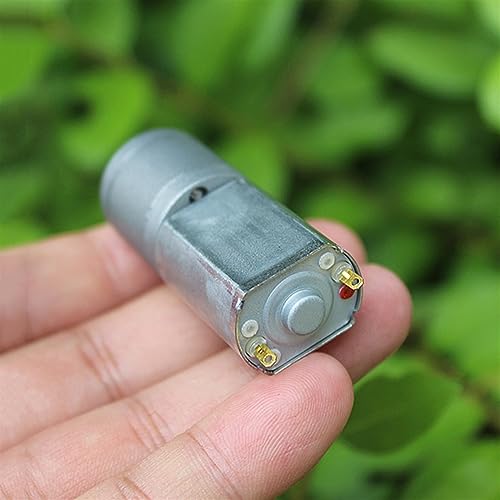 Micro 20mm entièrement en métal boîte de vitesses réducteur moteur DC 12V 5V 6V 9V