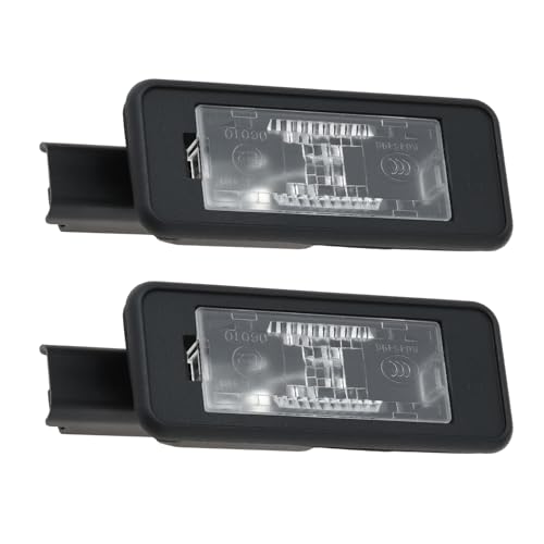 YINETTECH 2 Lámparas de Matrícula 6340G3 para Matrícula Trasera Compatible con Peugeot 208 2008 308 3008 508 Y 5008.