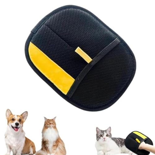 Guantes Doblados para Aseo y Lavado de Perros, Versátiles para Quitar Pelos