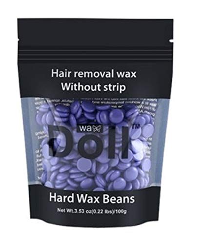 No Strip Depilatory Hot Film Hard Wax Beads Waxing Hair Removal Beans 100(gram)