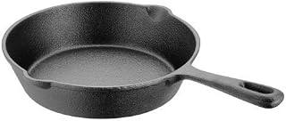 Judge Speciality Cookware JST10 Skillet Solid Cast Iron Frying Pan 18cm, Induction Ready, Oven Safe, Gift Boxed - 5 Year Guarantee