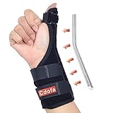 Daumenstütze Stützstabilisator Handgelenkschiene mit Daumenschiene für Schmerzen, Zerrungen, Arthritis, Karpaltunnel & Trigger Daumen-Wegfahrsperre mit verstellbarer Stützhandschlaufe Unisex