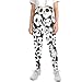 doginthehole Girls Leggings Cute Pandas Pattern Casual Yoga Pants Tights Trousers for Kids Size 6-7 Years