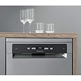 Hotpoint HFC 3C26 WC X UK Freestanding Standard Dishwasher, 14 Place Settings, 7 Programs, Stainless Steel - Image 4