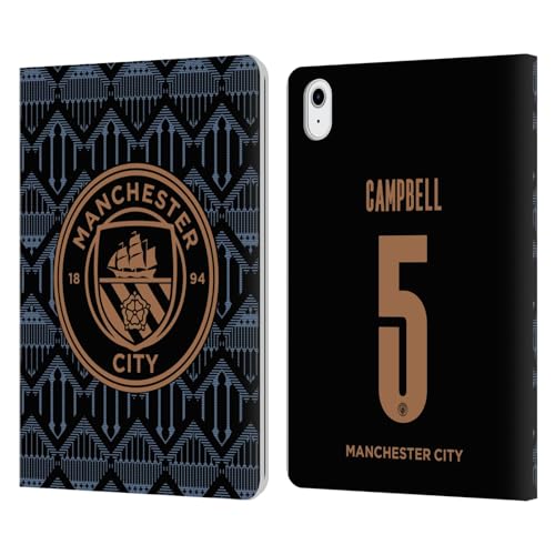 Coque iPad Air 2022 Manchester City Megan Campbell étui cuir portefeuille