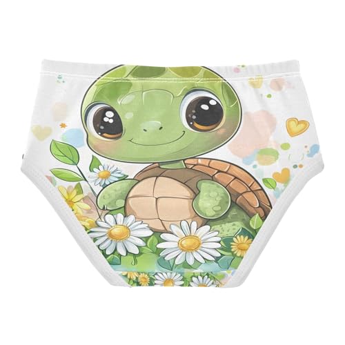 Cute Sea Turtles Daisy Toddler Girls's Underwear 2T 202b89092