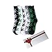 TTD 5 conFezioni unisex Weed foglia cotone stampato calzini acero stampato calzini con contenitore di regalo Atletico sport marijuana calze alta equipaggio