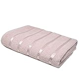Toalla de ducha de algodón orgánico tamaño jumbo, algodón hilado en anillo, calidad de hotel y spa, absorción extra y suavidad, 500 g/m² para playa, piscina, ducha por toalla. Estas toallas de baño miden 35 x 58 pulgadas y están hechas del algodón egipcio peinado más acogedor. Estas toallas son tan absorbentes como las toallas tradicionales, pero a diferencia de muchas otras, estas se volverán más suaves con cada lavado.