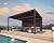 PURPLE LEAF Outdoor 12' × 16' Louvered Pergola with 16FT Detachable Louver Wall Patio Adjustable Aluminum Canopy Retractable Metal Roof for Deck Outside Backyard Hardtop Gazebo Sun Shade