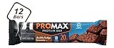 Promax 20g High Protein No Artificial Ingredients Gluten Free 12 Count, Double Fudge Brownie, 31.68 Ounce