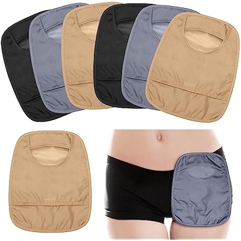 6 Pcs Waterproof Ostomy Bag Covers by Nuenen Cover