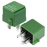 2 Pcs 0025422319 5-Pin Suspension Air Compressor Starter Relay for Mercedes Benz W221 W222 W220 C216 W164 W251 C300 E350 S600L ML400 GL450 G55 GLK CLS SLK SLS, Replaces 0025427619 0009828523