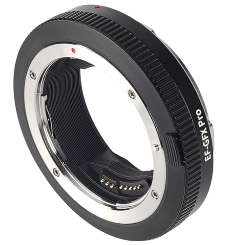 EF-GFX Pro Autofocus Lens Adapter Compatible for Canon EF Series Lenses to Fuji G-Mount Cameras Fuji-Film GFX 100 100S 50S 50R