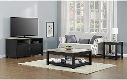 Ameriwood Home Carver End Table, Black
