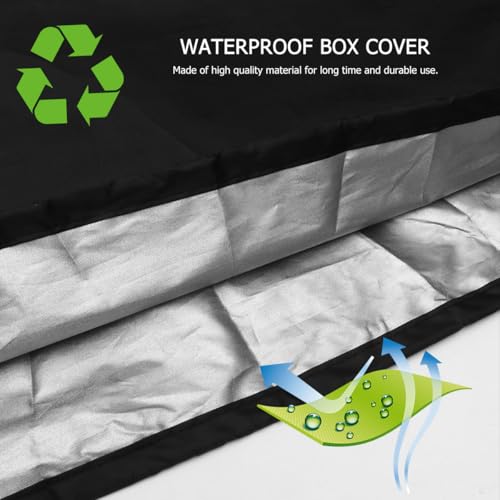 Couverture imperméable pour coffre de pont résistante aux intempéries