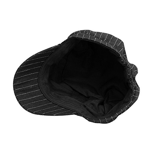 Zegoo Womens Mens Newsboy Cabbie Driving Hat Retro Peaked Hat Red #TOP1