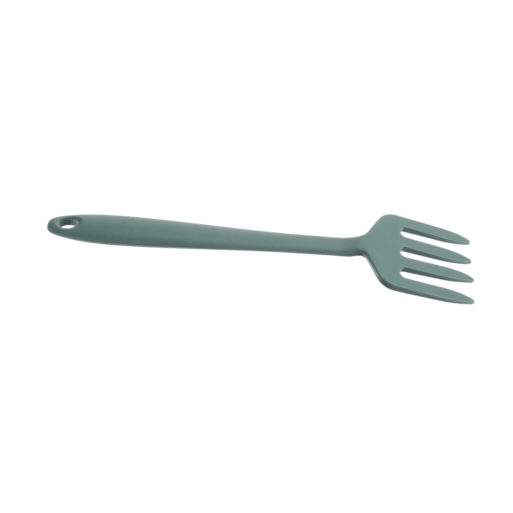 UTHCLO Silicone Fork Reusable Kitchen Fork Easy to Clean Heat Proof Ergonomic Design Perfect for Pasta Salad