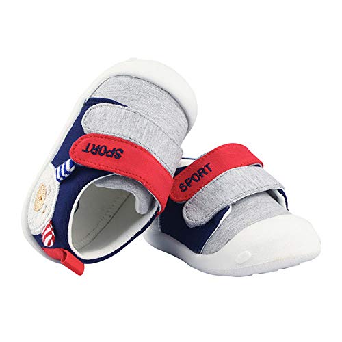 MK MATT KEELY Unisex Baby Jongens Meisjes Eerste Wandelaars Leuke Cartoon Sneaker Peuter Basic Schoenen Baby Trainer… - Image 4