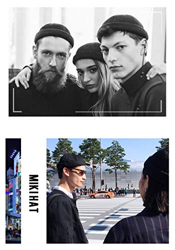 Image of CLAPE Watch Cap Work Beanie Corduroy Docker Leon Brimless Hat Rolled Cuff Harbour Hat