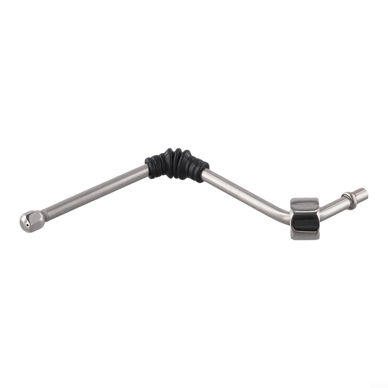 Varita de vapor mejorada para Dedica EC680 EC685 ECP35 Series, boquilla espumadora de leche de 6 mm con codo de goma antiquemaduras, pieza de repuesto de brazo de vapor de acero inoxidable (3 agujeros — view 5