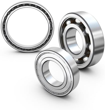 SKF 6205-2Z/C3GJN Radial/Deep Groove Ball Bearing - Round Bore, 25 mm ID, 52 mm OD, 15 mm Width, Double Shielded, C3 Internal Clearance